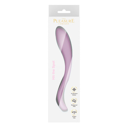Hit the Spot 10-Speed Curved Clitoral Vibrator – Purple