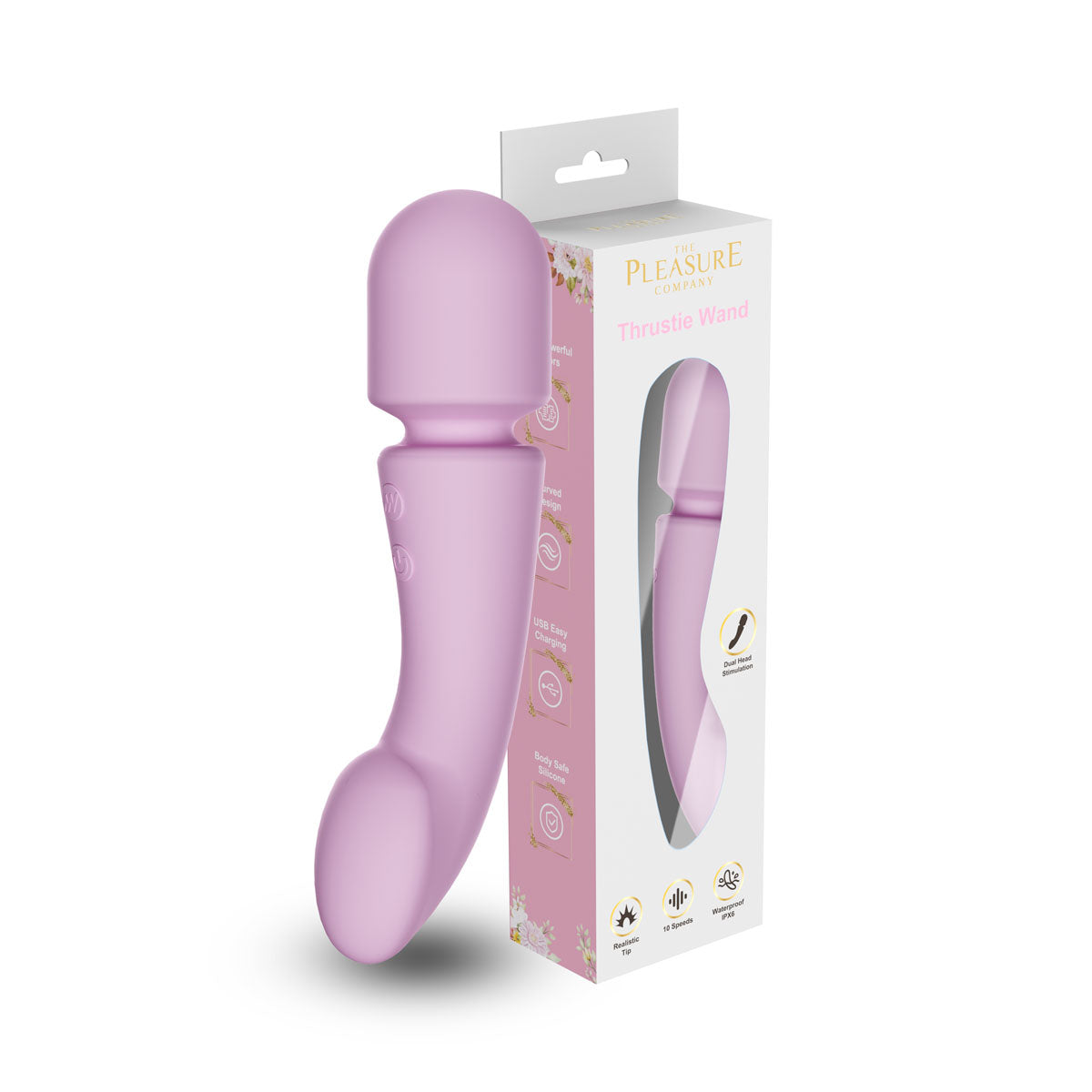 Thrustie Wand 10-Speed Dual Motor Vibrator
