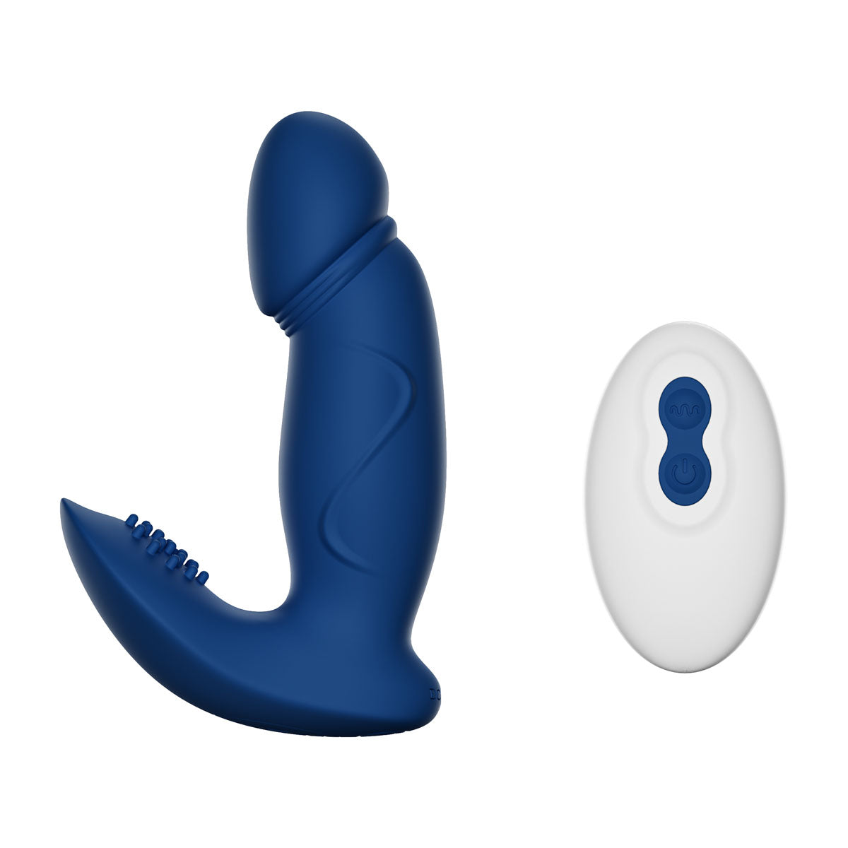 Little Something. Anal Vibe Remote Control-Dark blue