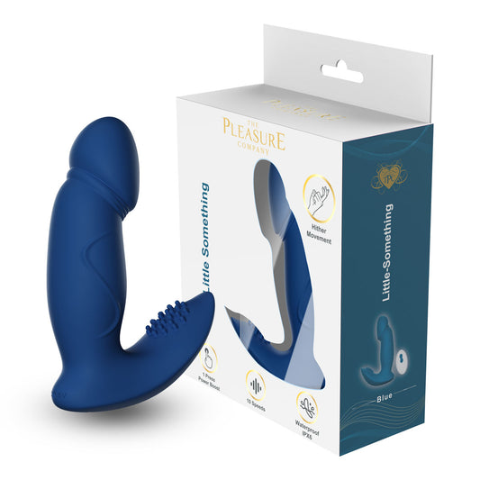 Little Something. Anal Vibe Remote Control-Dark blue