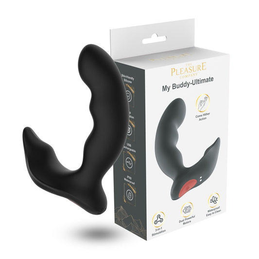 My Buddy - Ultimate Anal Plug Vibrator-Black