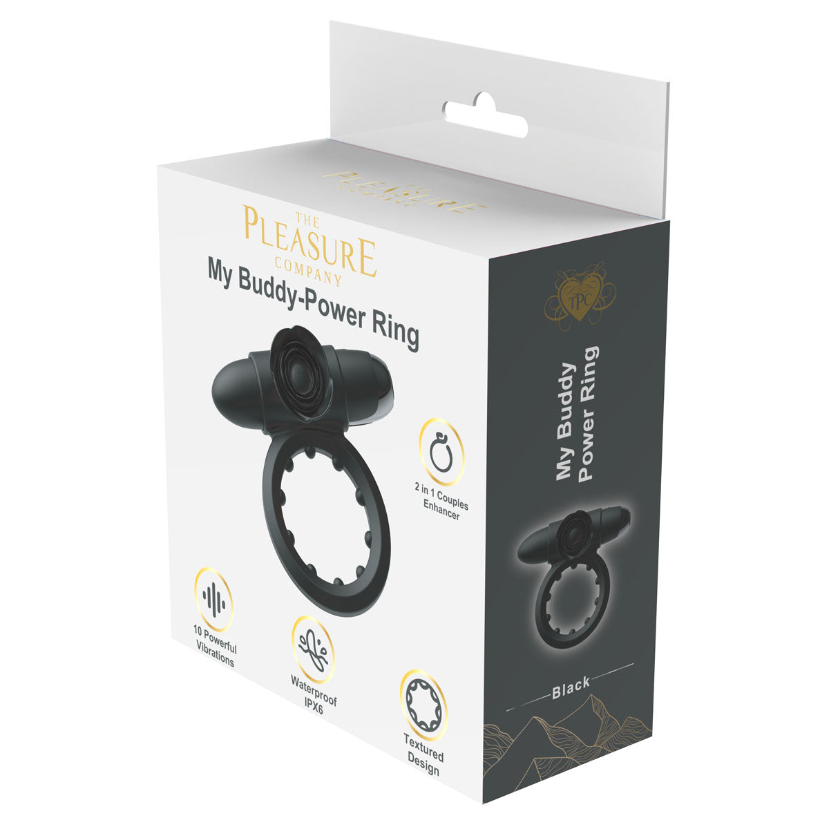My buddy - Power Ring Penis Ring-Black