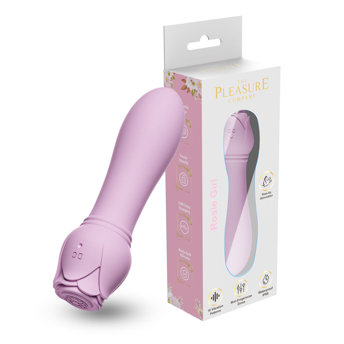Rosie Girl Bullet Vibe-Pink