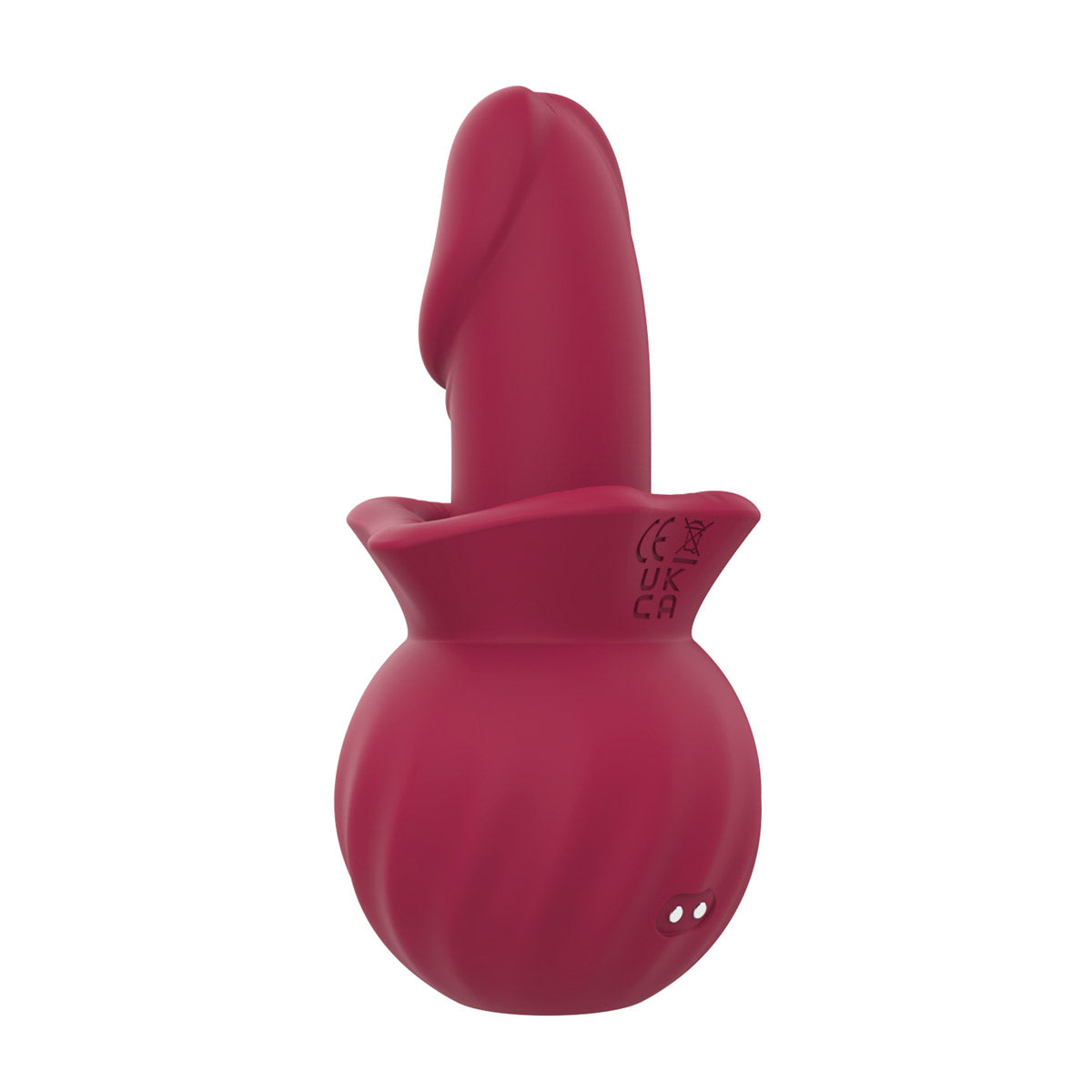 Lick Me Baby-Rose Vibe with Tongue Flicker-Red