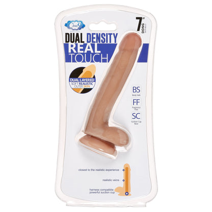 CLOUD 9 DUAL DENSITY REALISTIC DILDO  7" W/ BALLS