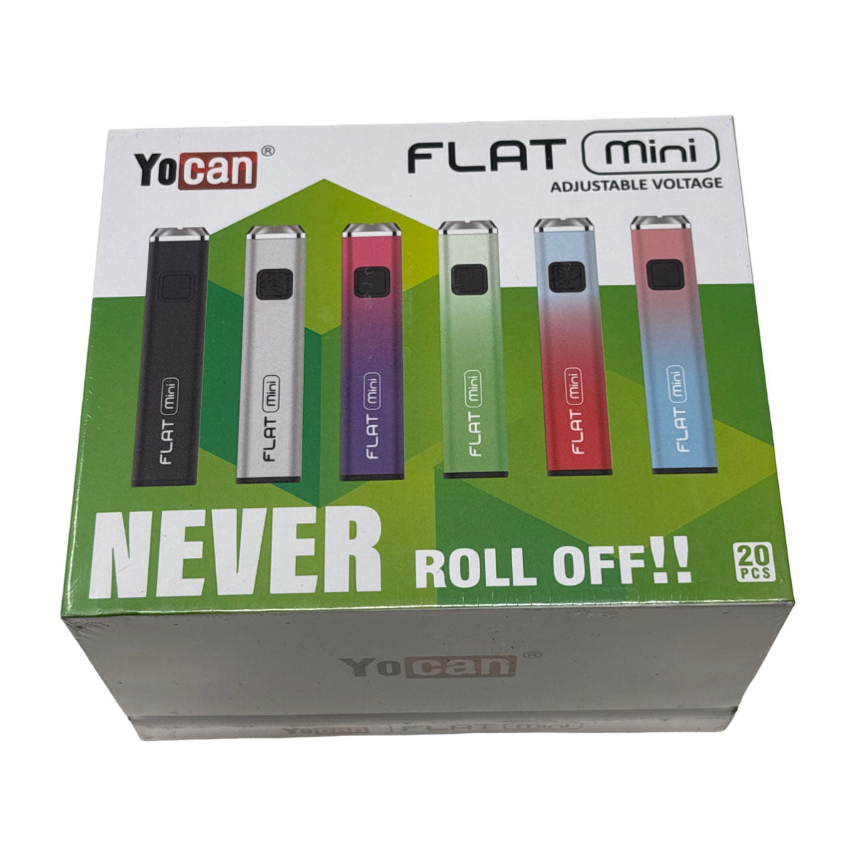 Yocan Flat Mini - 510 Battery -  Box of 20
