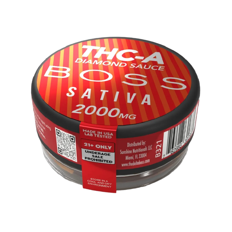 Boss Diamond Sauce - 2000mg Sativa