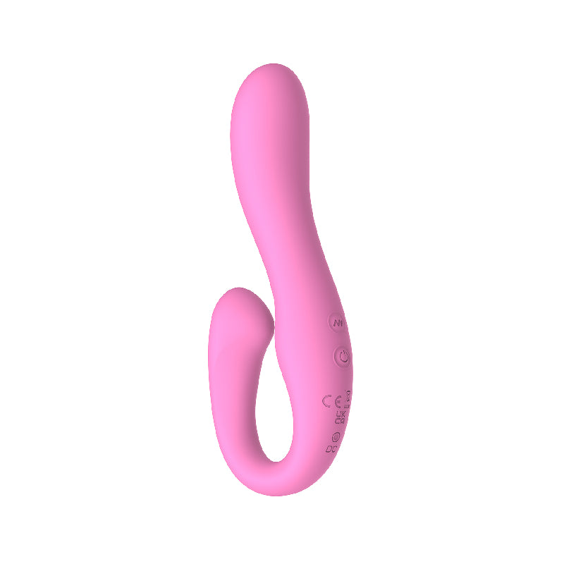 Cheri Curved Rabbit Vibe - Pink