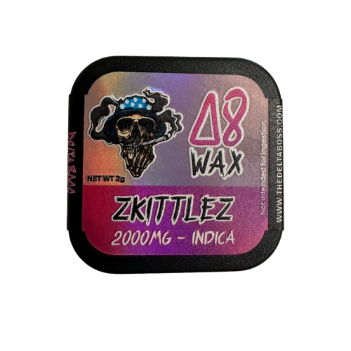 Delta Boss D8 2g 2000mg Wax - Zkittlez