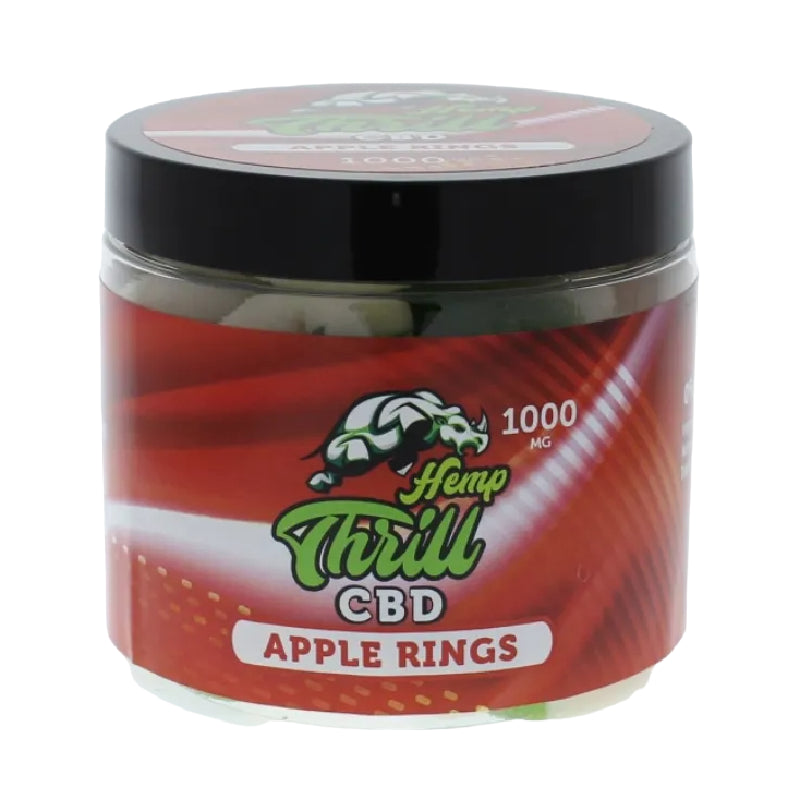 Hemp Thrill Gummy 1000mg - Apple Rings