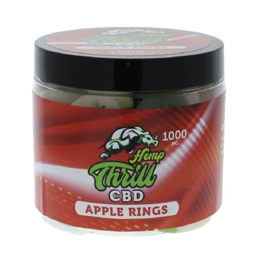 Hemp Thrill Gummy 1000mg - Apple Rings