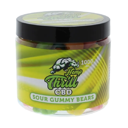 Hemp Thrill Gummy 1000mg - Sour Bears