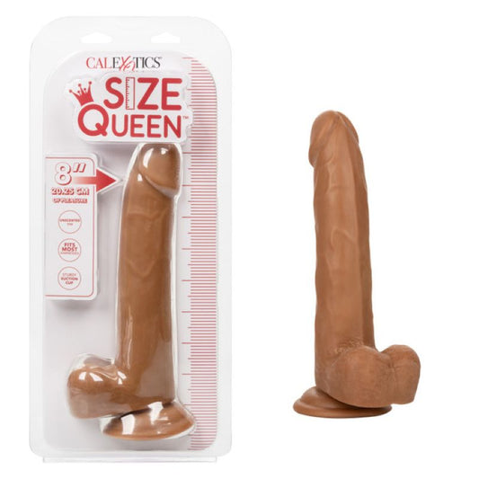 Size Queen 8''/20.25cm - Brown