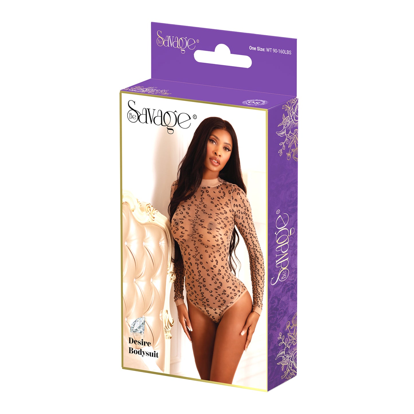 Desire Bodysuit-Leopard