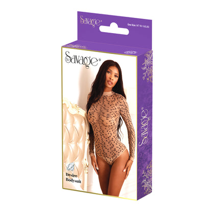 Desire Bodysuit-Leopard