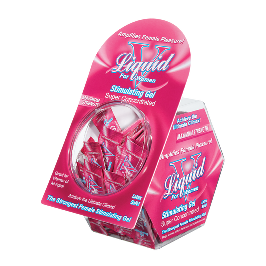 Liquid V for Women Sample 50pc Sample Pack Fish Bowl