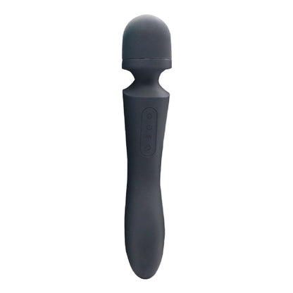 Fancy Warming Vibrating Wand - Black