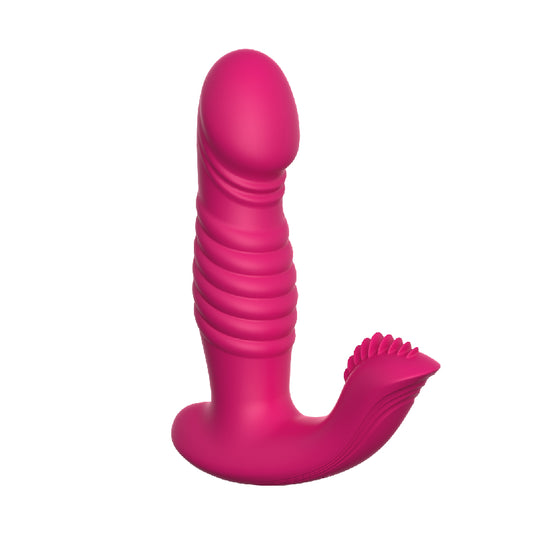 Vesper 3 In 1 Multi-function Vibe With Remote - Pink