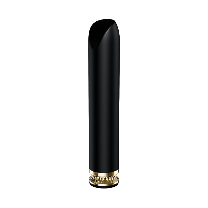 Devine Chrome Accent Mini Wand - Black