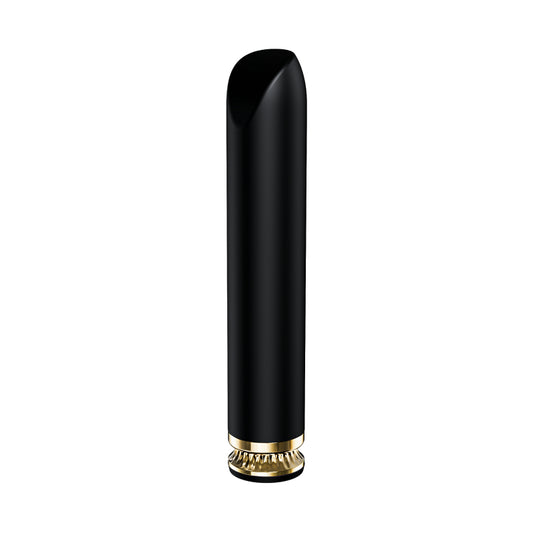 Devine Chrome Accent Mini Wand - Black