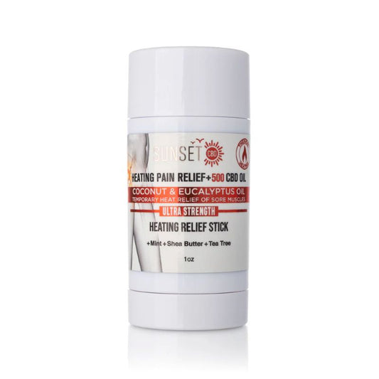 Sunset Heating Pain Relief 500Mg Coconut& Eucalyptus Oil