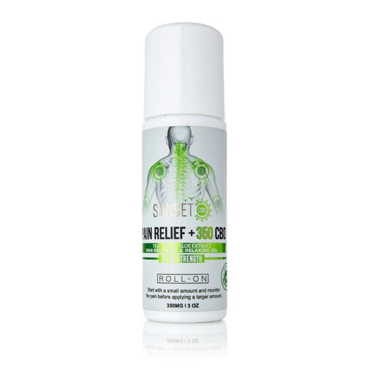 Sunset Roll On Pain Relief Tea Tree 350Mg