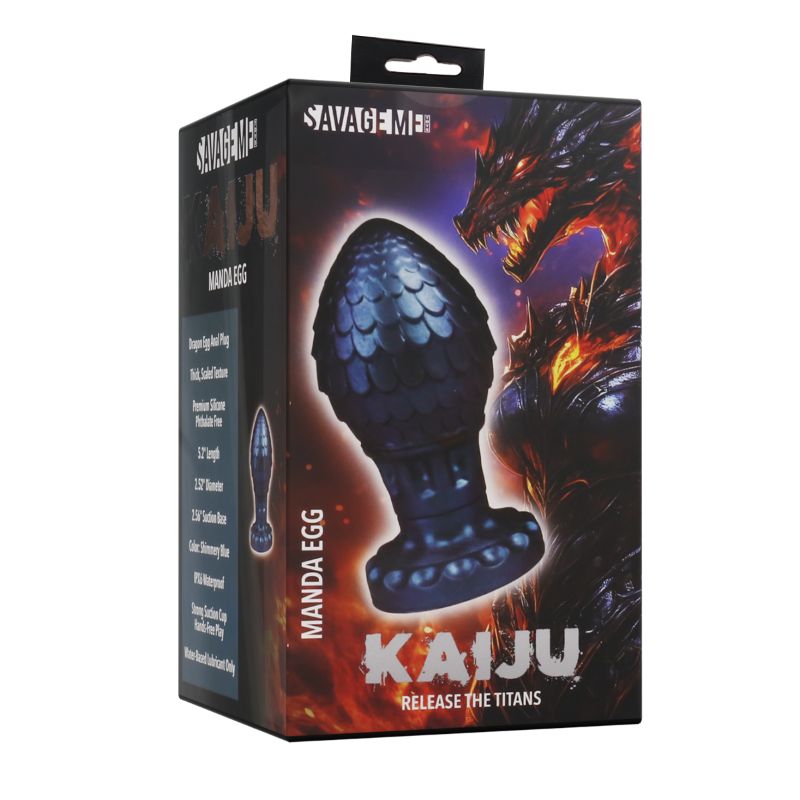KAIJU –Manda Egg - Butt Plug-Anal