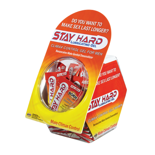 Stay Hard Sample 50pc Sample Pack Fish Bowl