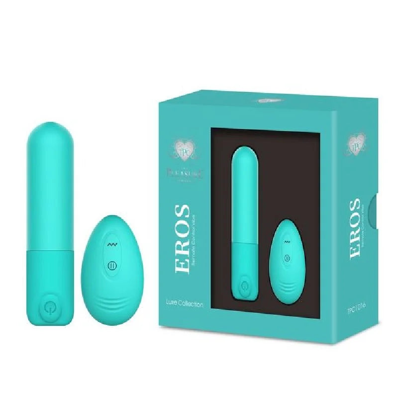 Eros Power Bullet Whit Remote - Teal
