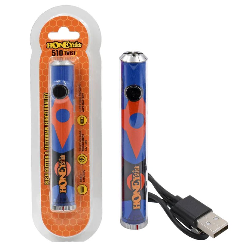Designer 510 Vv Twist Battery - Blue