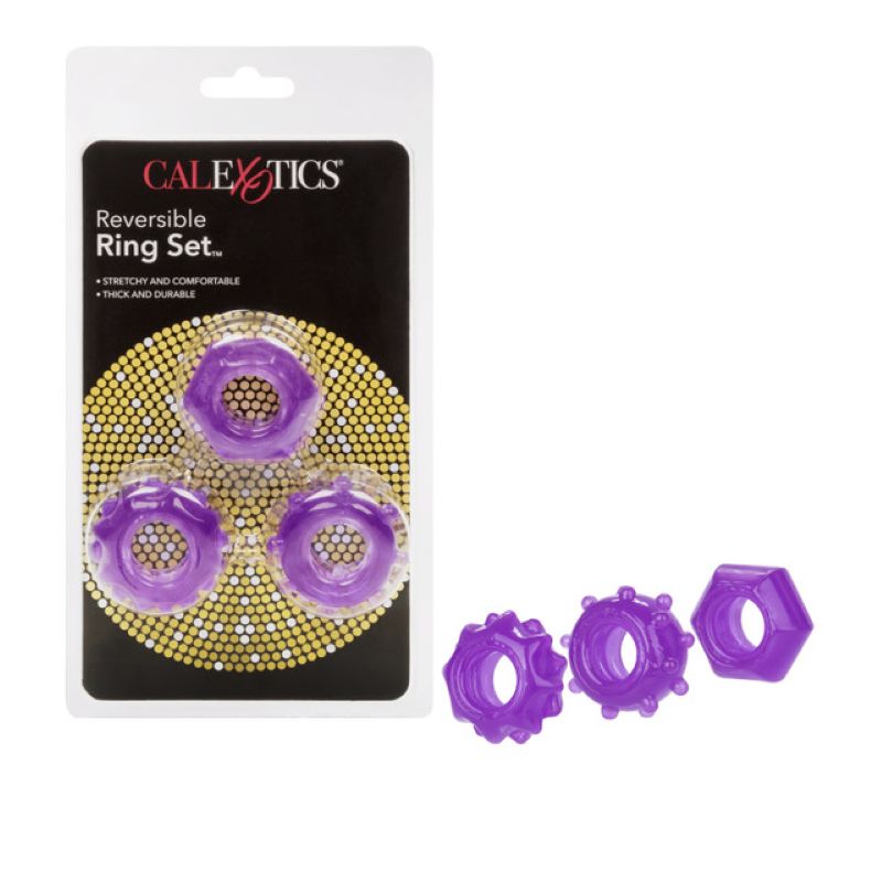Reversible Ring Set - Purple