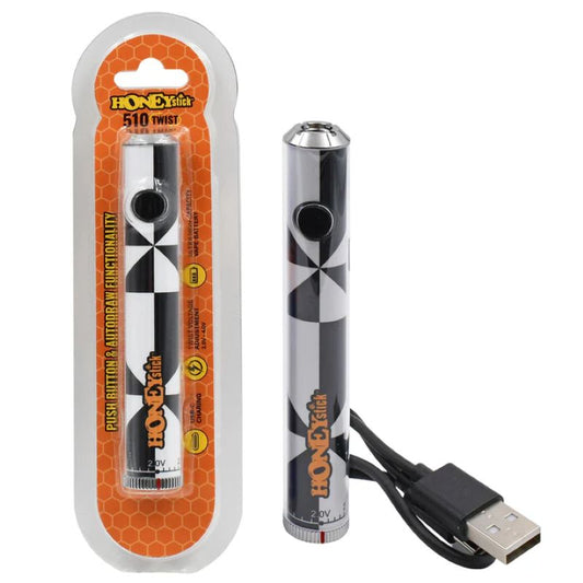 Designer 510 Vv Twist Battery - Black