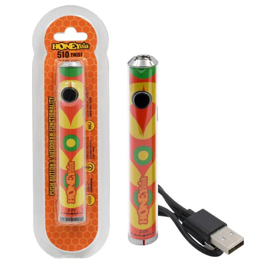 Designer 510 Vv Twist Battery - Orange