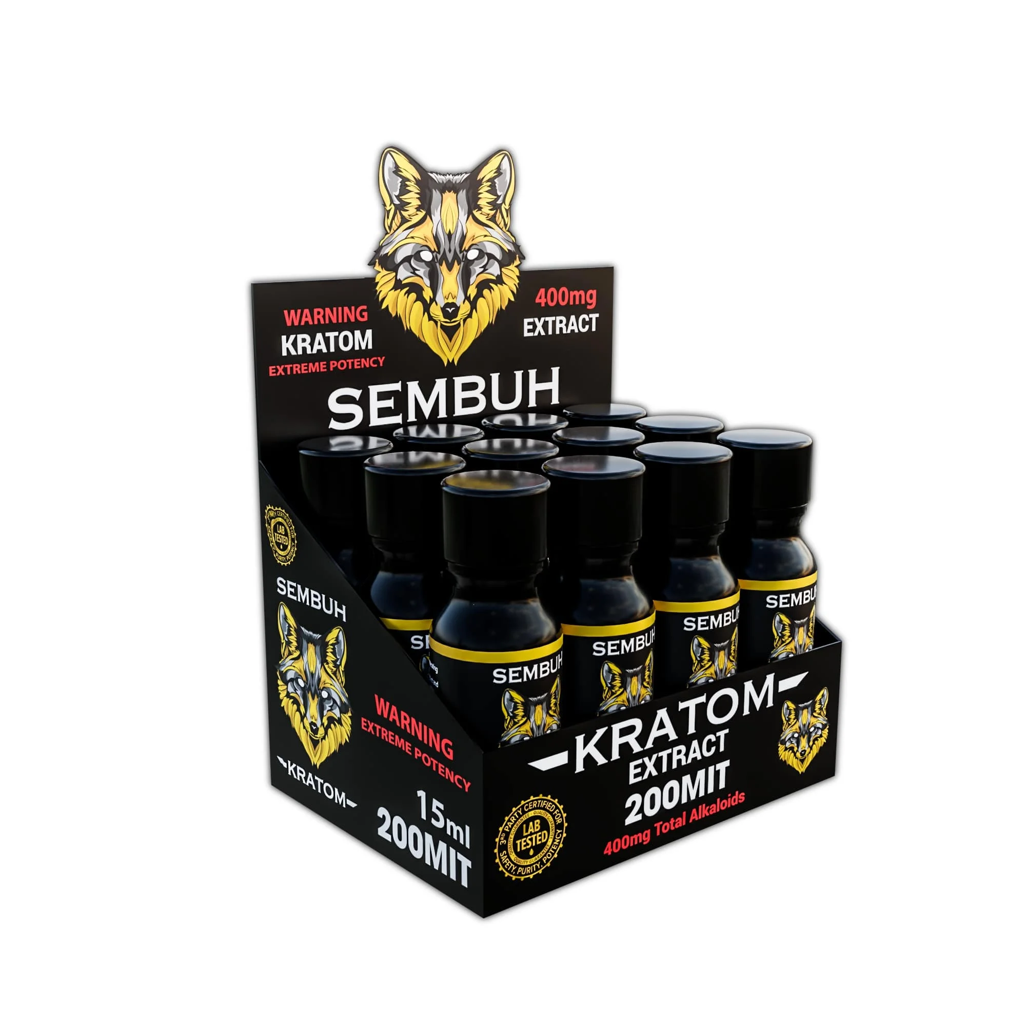 Sembuh Shot 15ml 200 Mit – 12ct Display