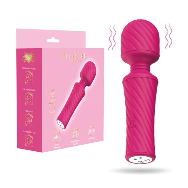 Glow Mini Power Wand - Pink - Image 4