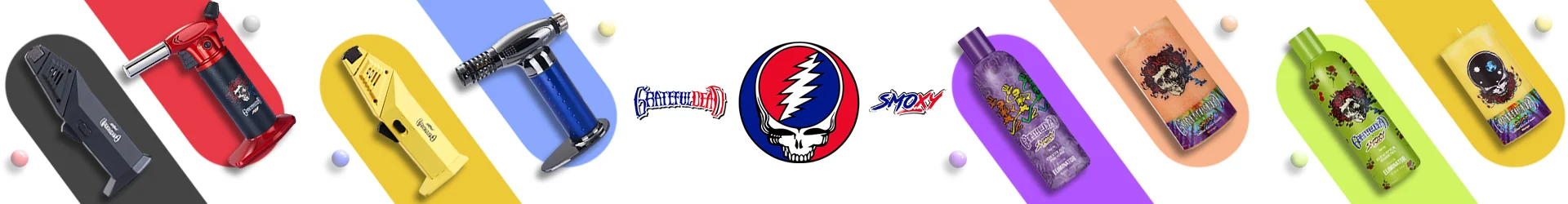 Miami Distro Smoxy x Grateful Dead limited edition banner