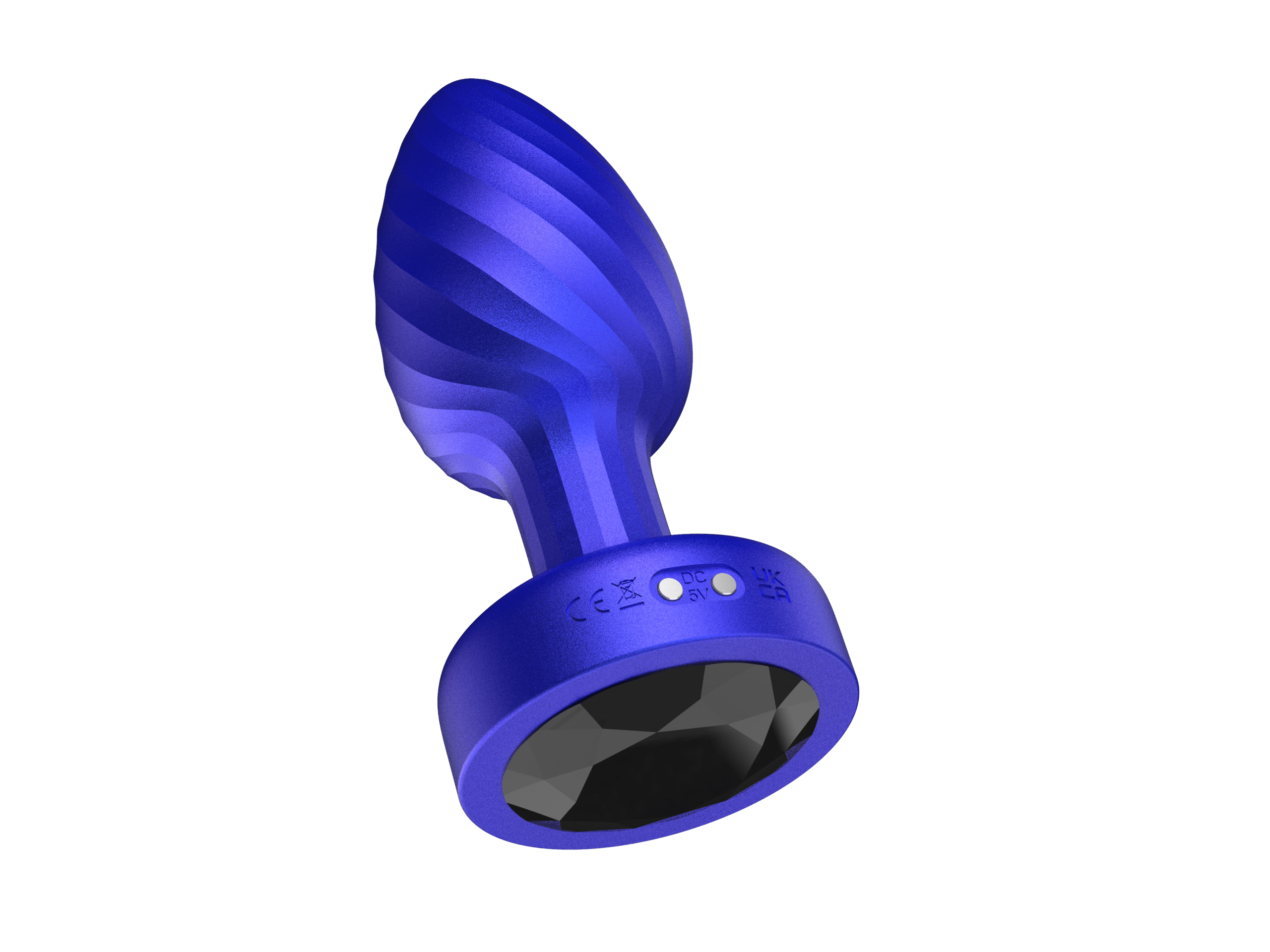 Sparkle LIT 360° Rotate LED Light Vibrating Anal Plug