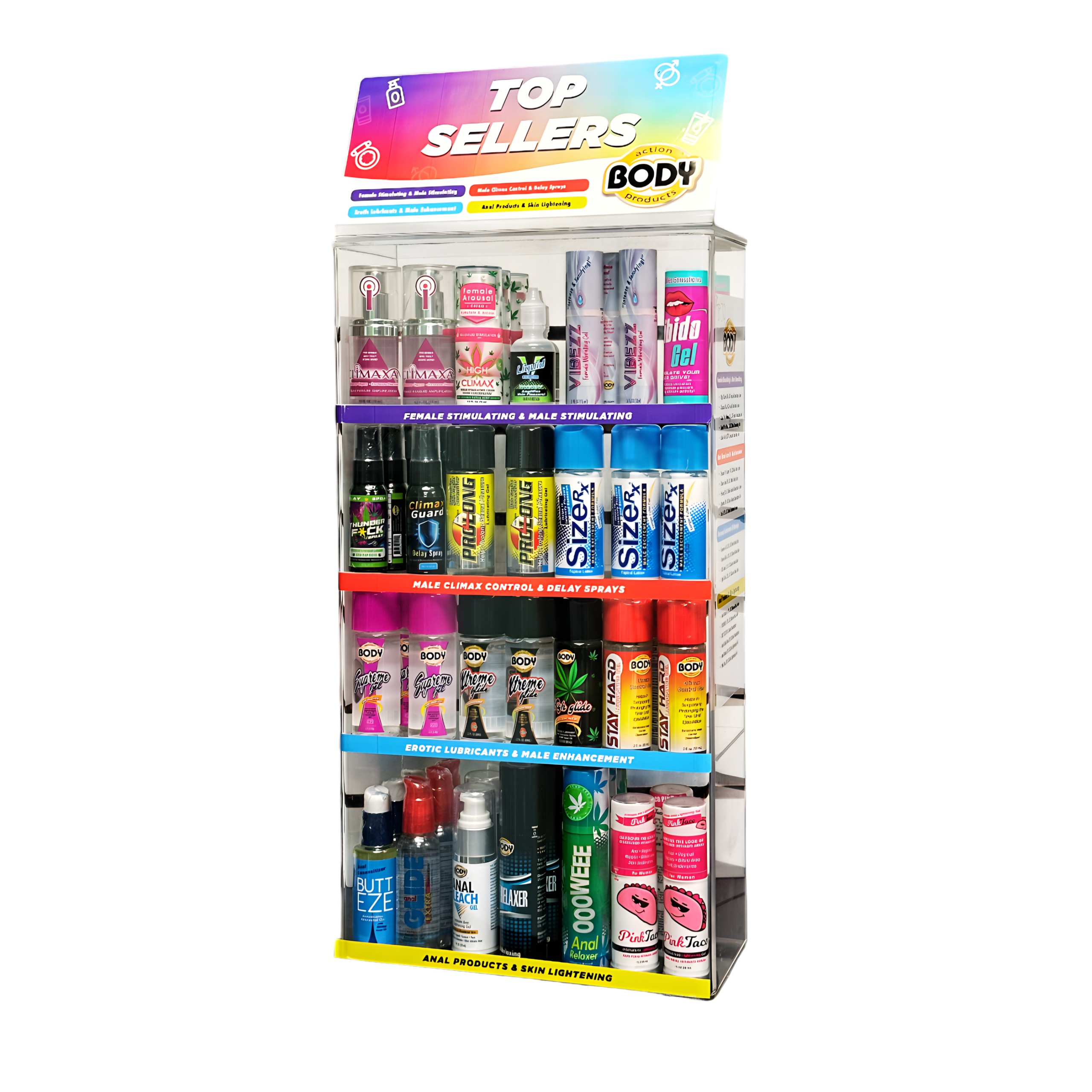 Top Sellers Countertop Display 60 pc