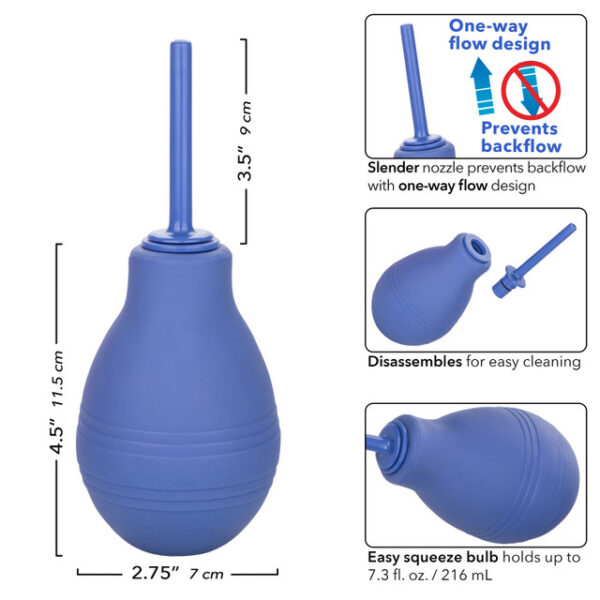 Cheeky™ One-Way Flow Douche - Blue - Image 2