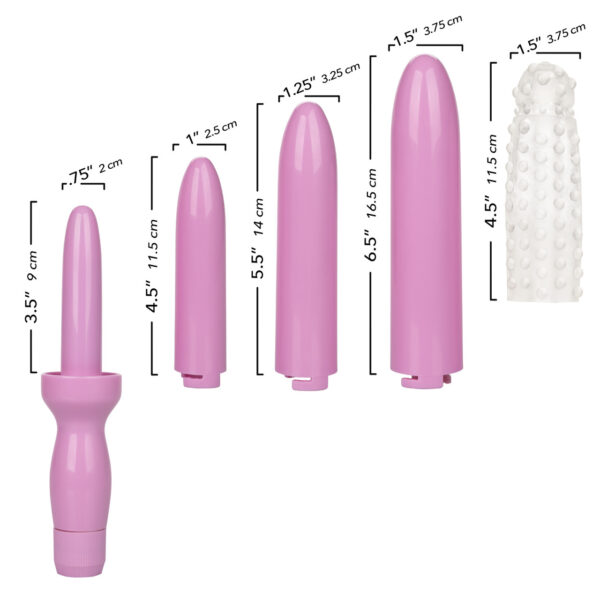Dr. Laura Berman® Dilators™ Set Of 4 Locking Sizes Plus Sleeve - Image 2