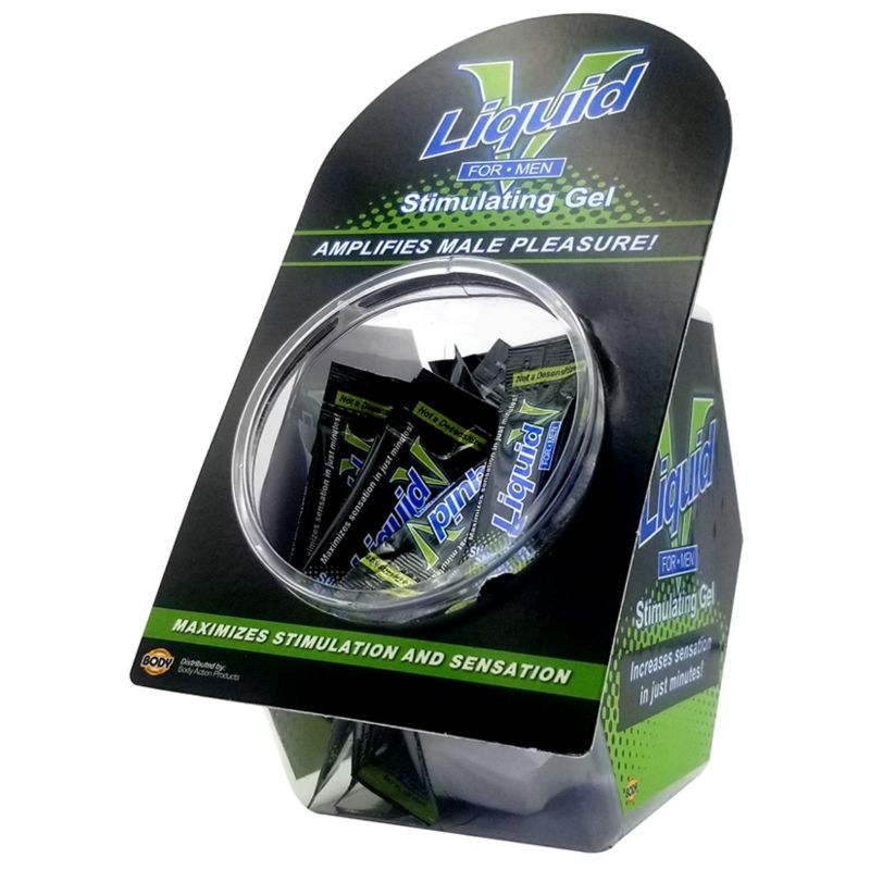 Liquid V for Men Sample 50pc Sample Pack Fish Bowl