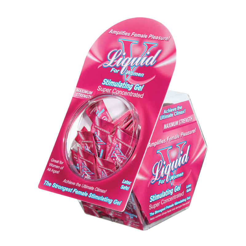 Liquid V for Women Sample 50pc Sample Pack Fish Bowl