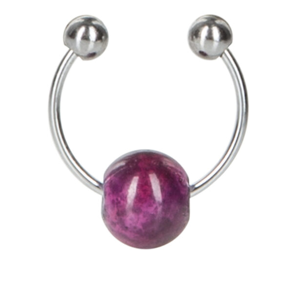 Nipple Play® Purple Chain Nipple Clamps - Image 3