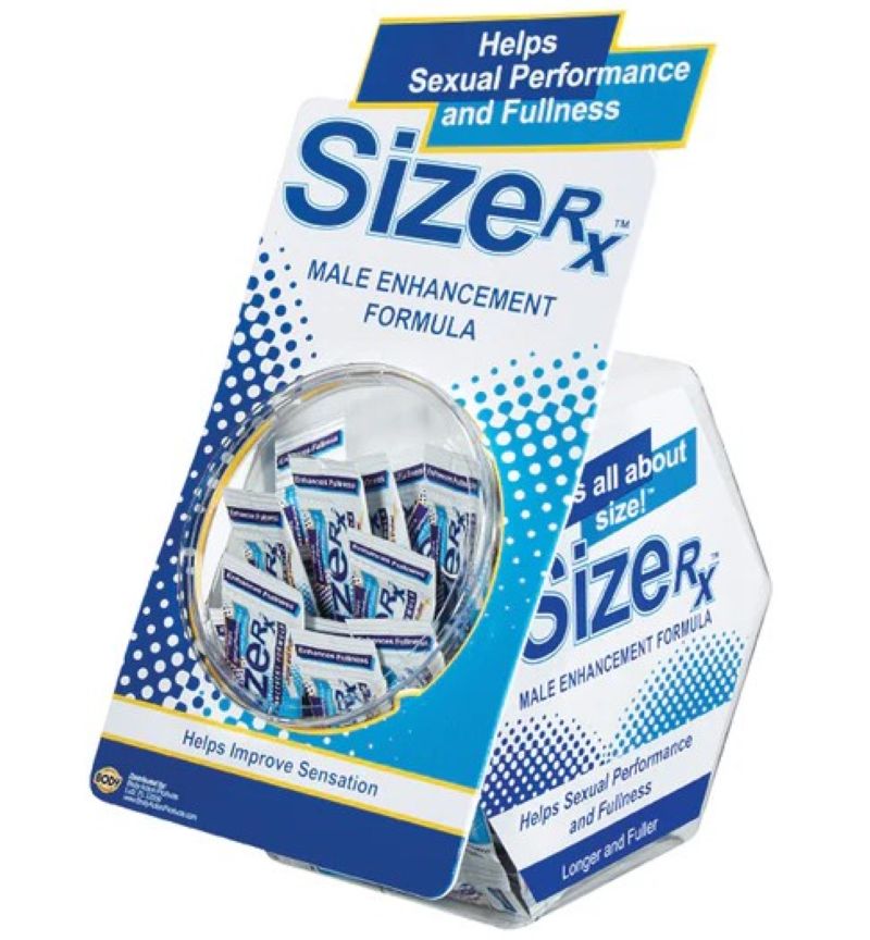 SizeRX Sample 50pc Sample Pack Fish Bowl