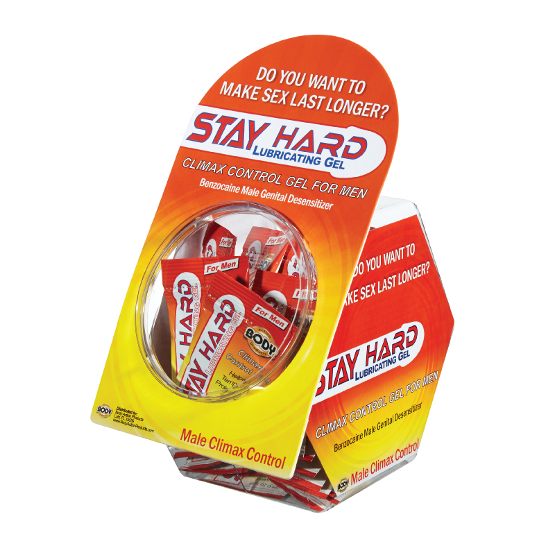 Stay Hard Sample 50pc Sample Pack Fish Bowl