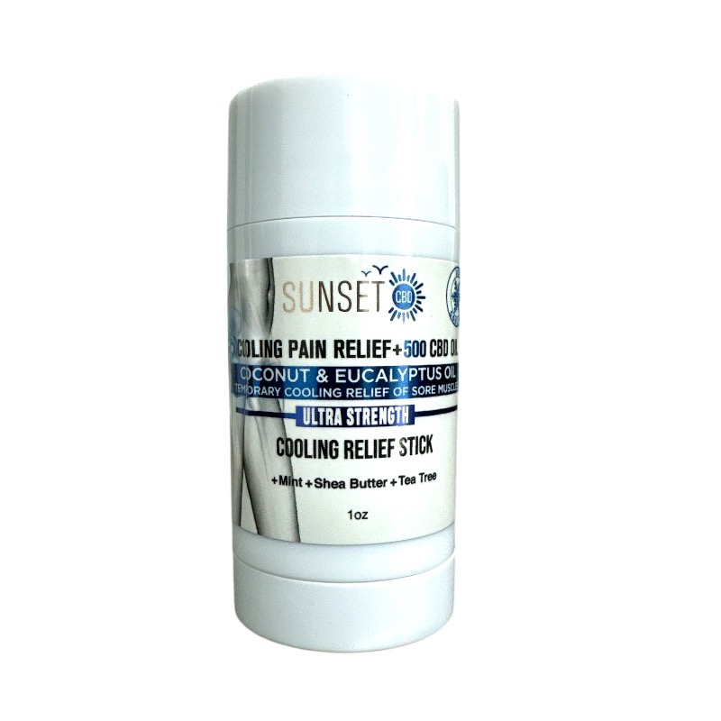 Sunset Cooling Pain Relief 500Mg Coconut& Eucalyptus Oil