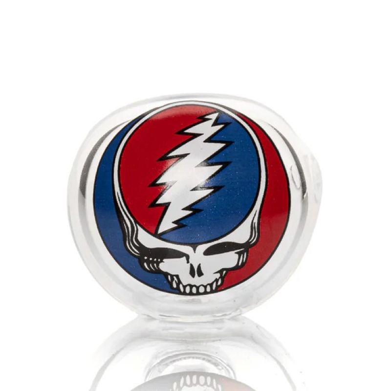 Grateful Dead 4.5" Steal Your Face Spoon Hand Pipe - Image 3