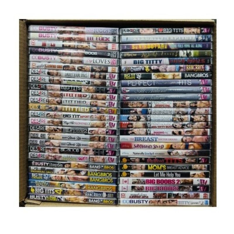 Big Boob Mix DVD Grab Bag- 50ct Case