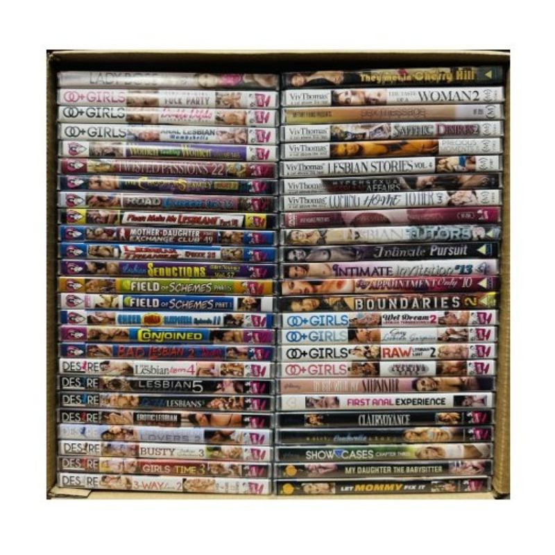 Lesbian Mix DVD Grab Bag- 50ct Case