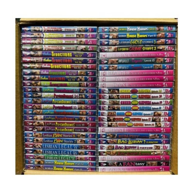 Lesbian Mix DVD Grab Bag- 100ct Case